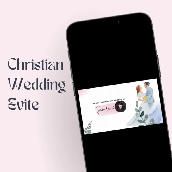 Christian Wedding Invitation Video