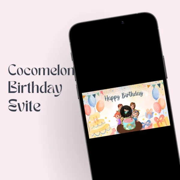 Cocomelon Birthday Party Invitation Video