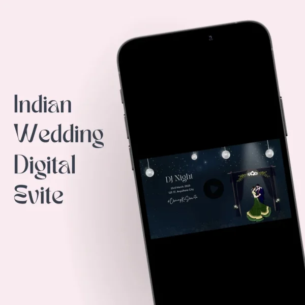 Indian Wedding Digital Invitation Video