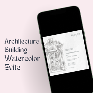 Watercolor Invitation Card