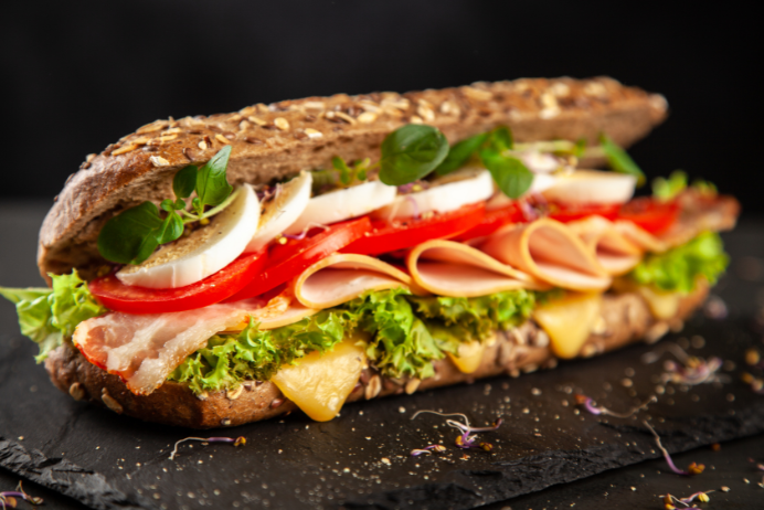 Subway-Style Sandwich At Home